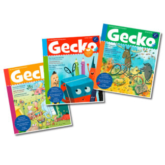 Drei Cover Gecko 105 107 und 108